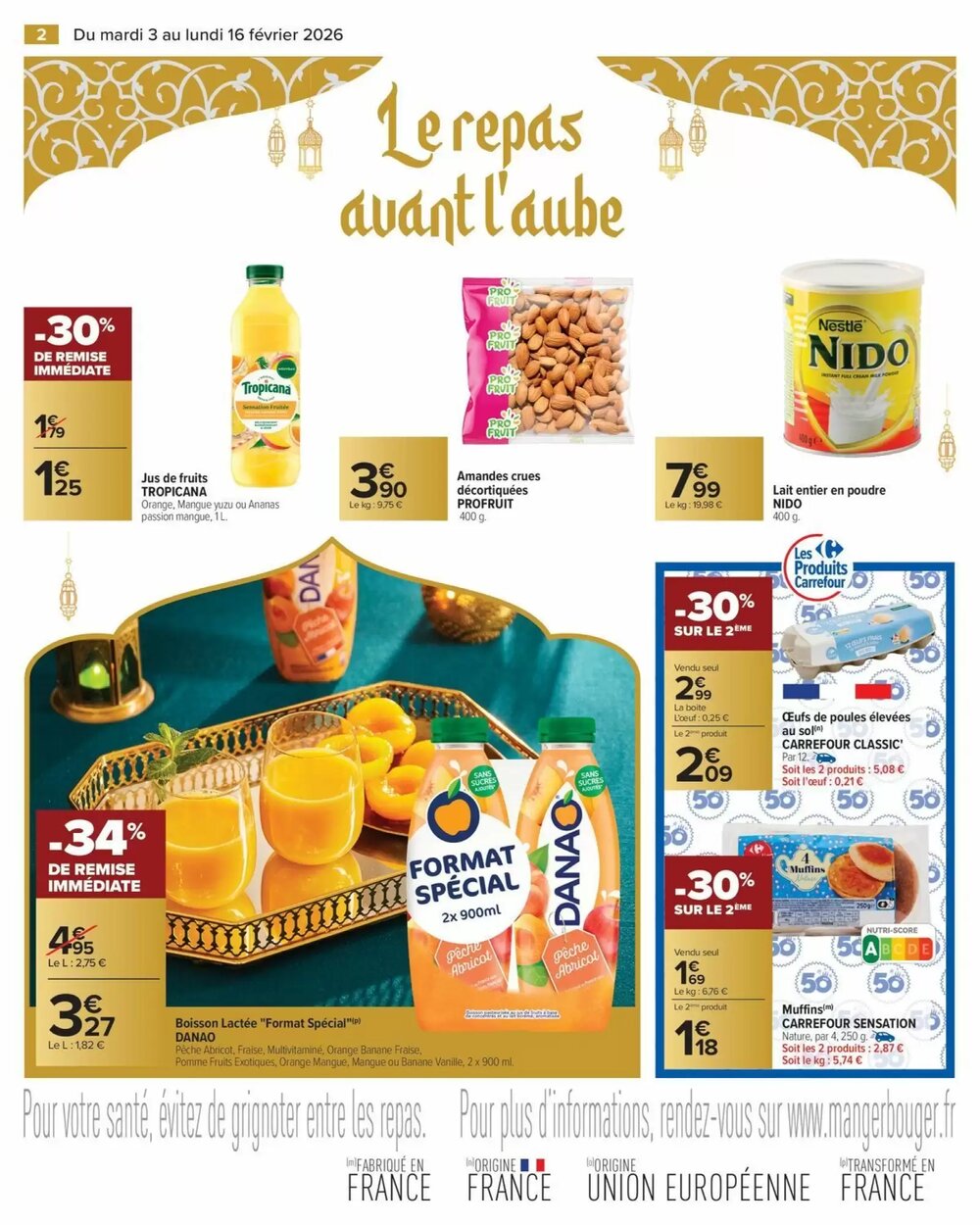 Prospectus promotionnel Carrefour valable à partir du 21/01/2026 - Page 2.