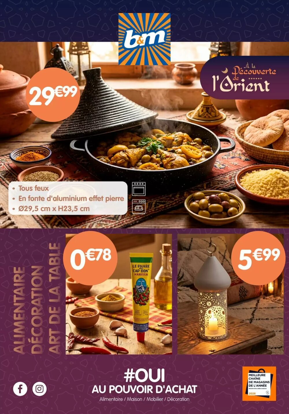 Prospectus promotionnel b&m valable à partir du 21/01/2026 - Page 1.