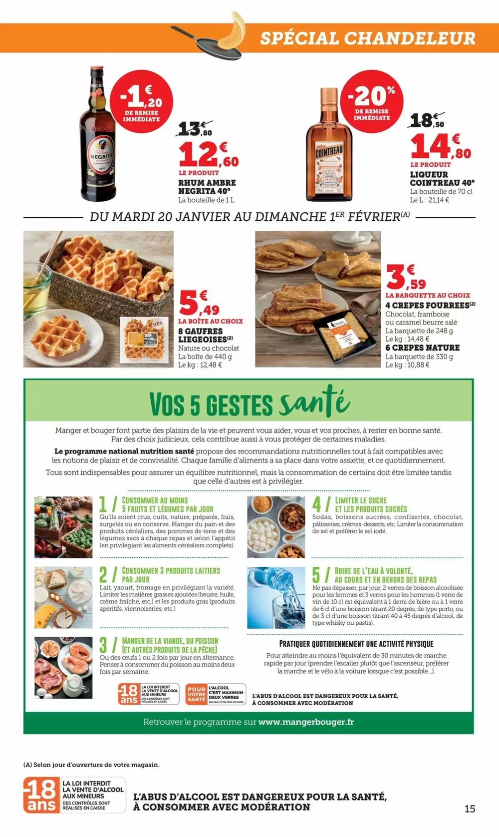 Prospectus promotionnel Bi1 valable à partir du 21/01/2026 - Page 15.