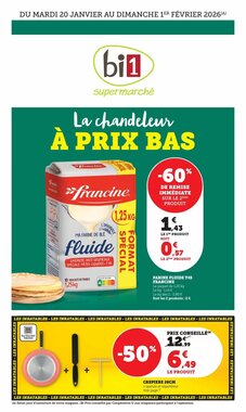 Prospectus promotionnel Bi1 valable à partir du 21/01/2026