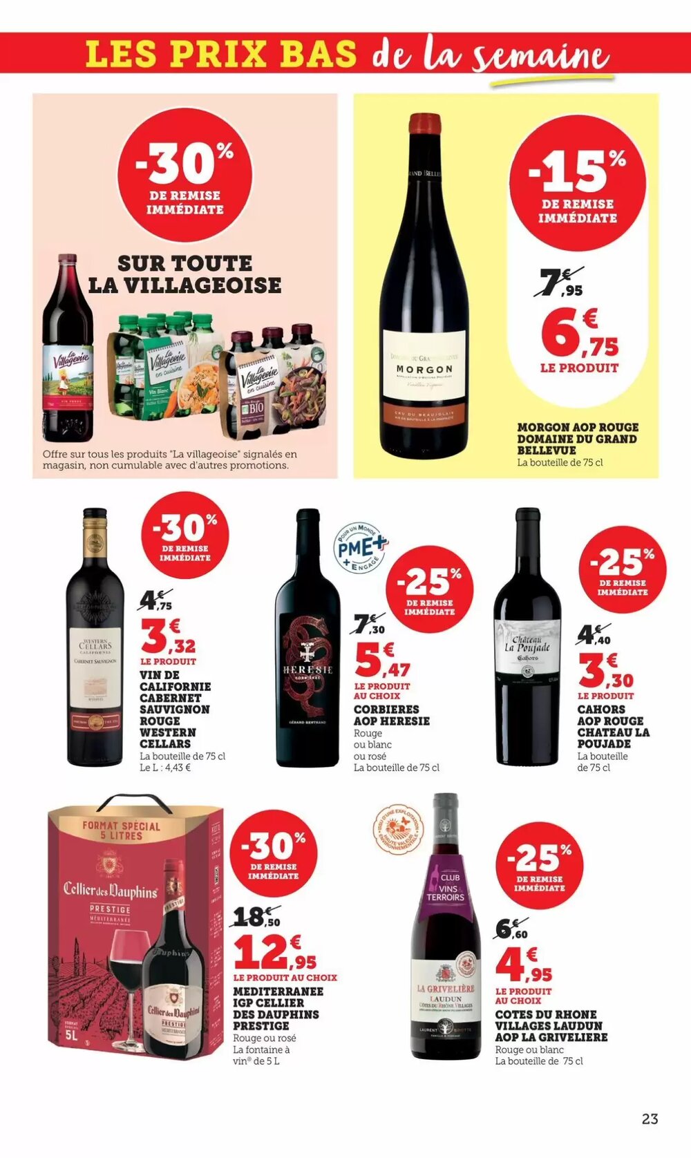 Prospectus promotionnel Bi1 valable à partir du 21/01/2026 - Page 23.