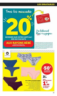 Prospectus promotionnel Bi1 valable à partir du 21/01/2026 - Page 35.