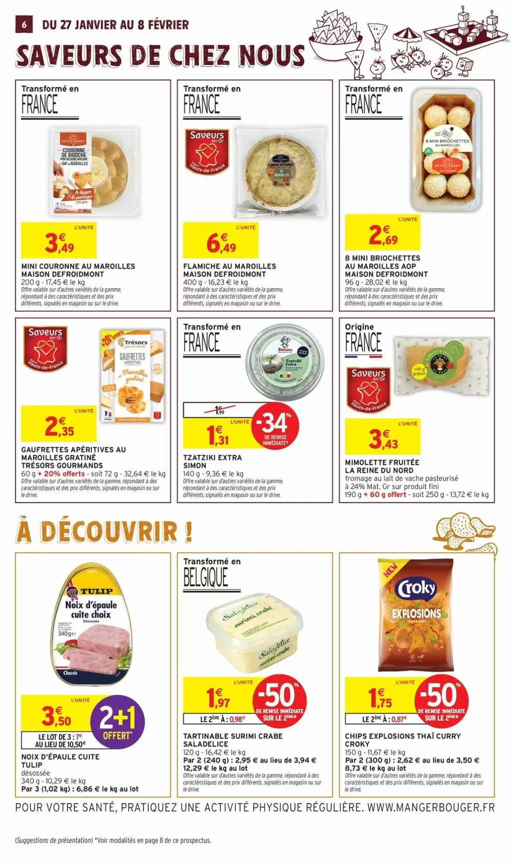 Prospectus promotionnel Intermarché Hyper valable à partir du 21/01/2026 - Page 6.