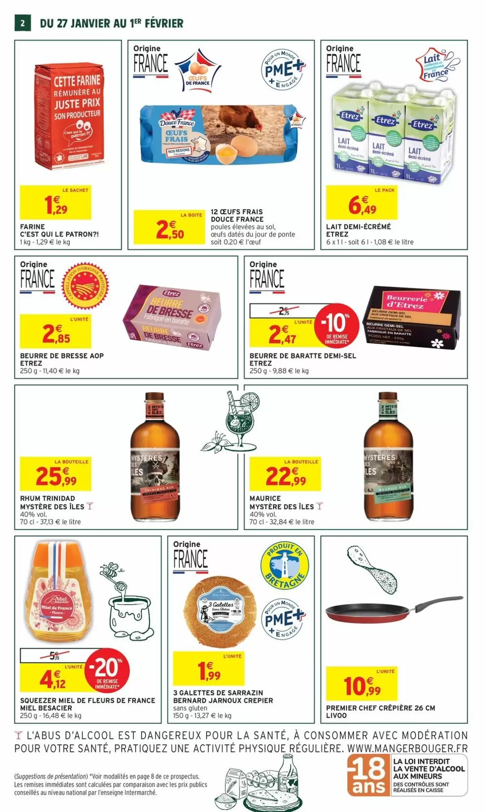 Prospectus promotionnel Intermarché Hyper valable à partir du 21/01/2026 - Page 2.