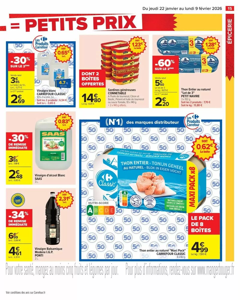 Prospectus promotionnel Carrefour valable à partir du 22/01/2026 - Page 17.