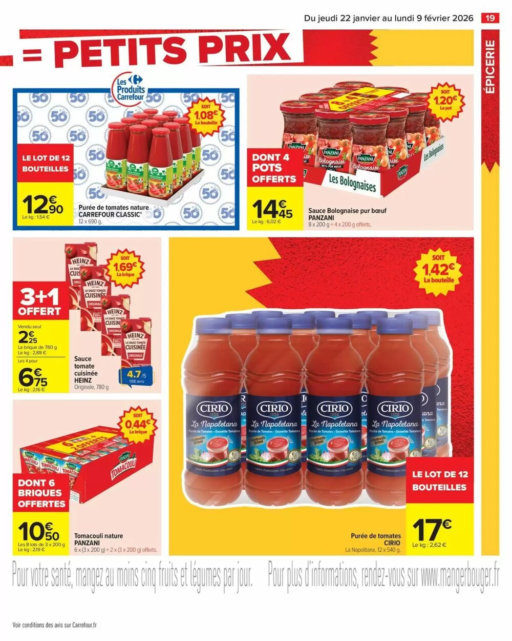 Prospectus promotionnel Carrefour valable à partir du 22/01/2026 - Page 21.