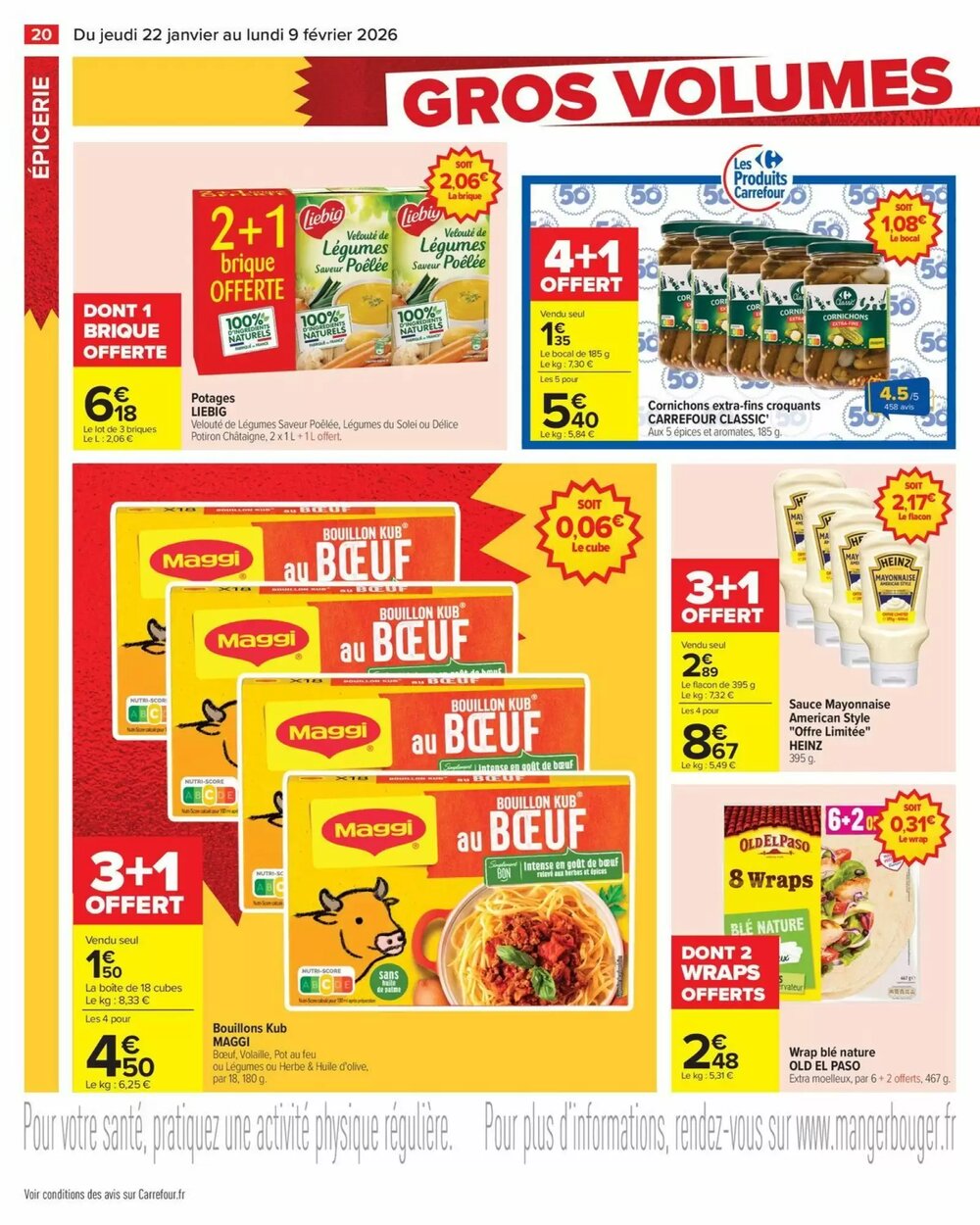 Prospectus promotionnel Carrefour valable à partir du 22/01/2026 - Page 22.