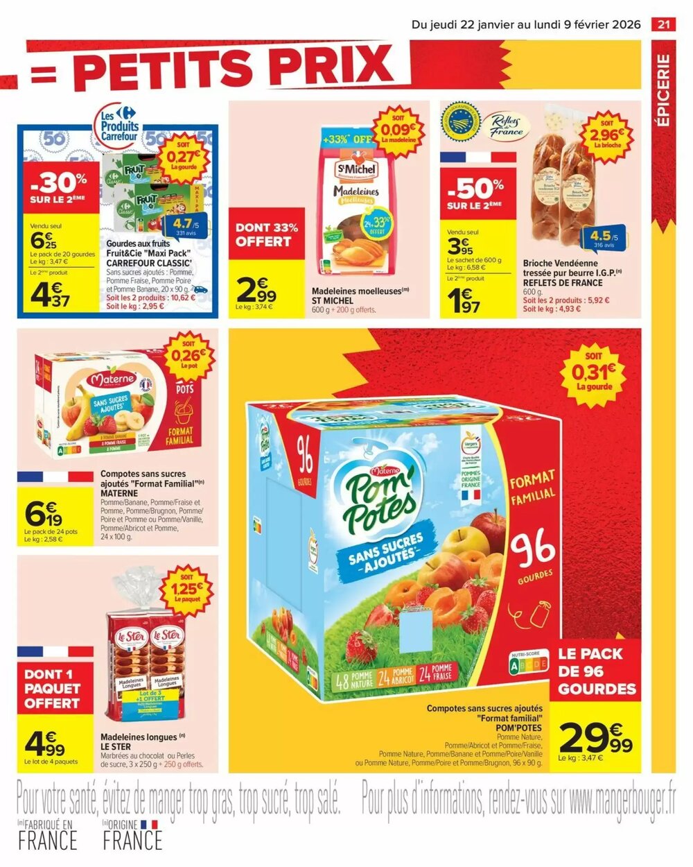 Prospectus promotionnel Carrefour valable à partir du 22/01/2026 - Page 23.