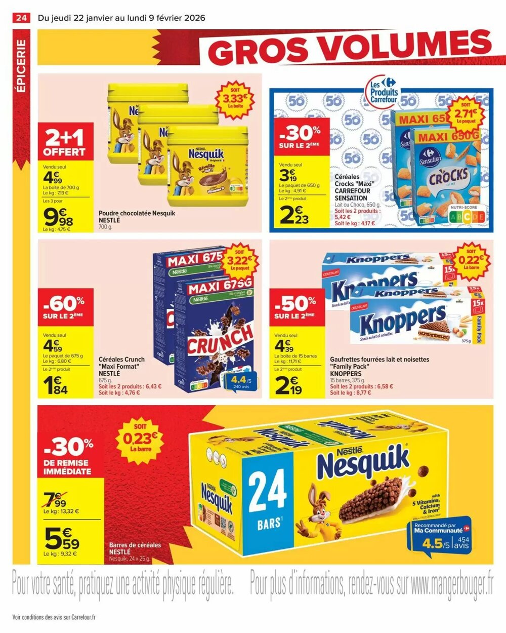 Prospectus promotionnel Carrefour valable à partir du 22/01/2026 - Page 26.