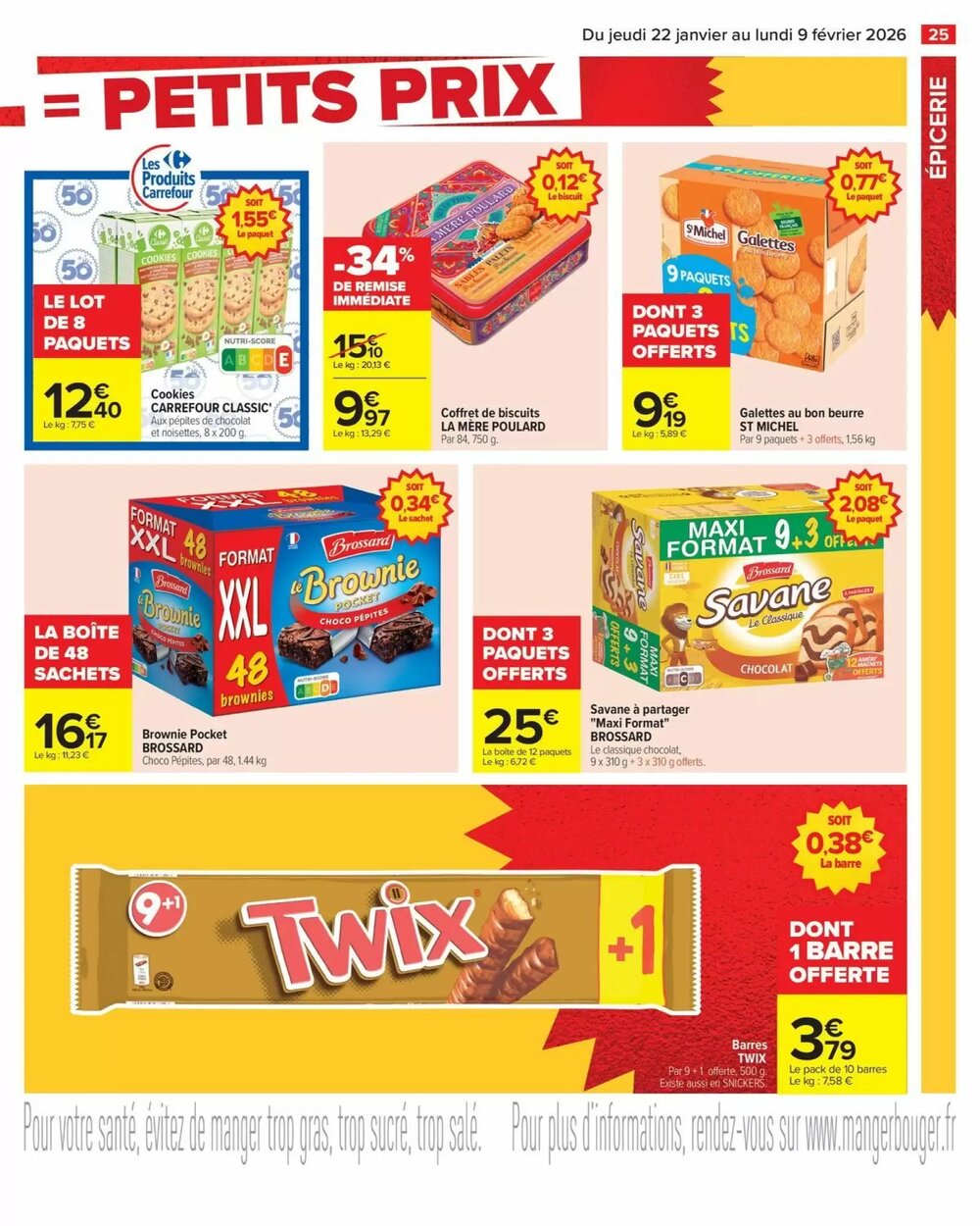 Prospectus promotionnel Carrefour valable à partir du 22/01/2026 - Page 27.