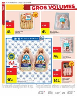 Prospectus promotionnel Carrefour valable à partir du 22/01/2026 - Page 34.