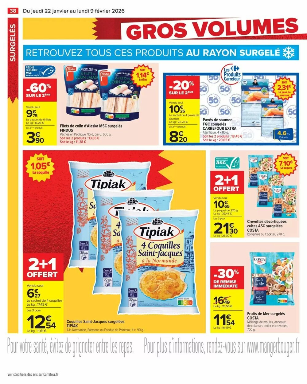 Prospectus promotionnel Carrefour valable à partir du 22/01/2026 - Page 40.