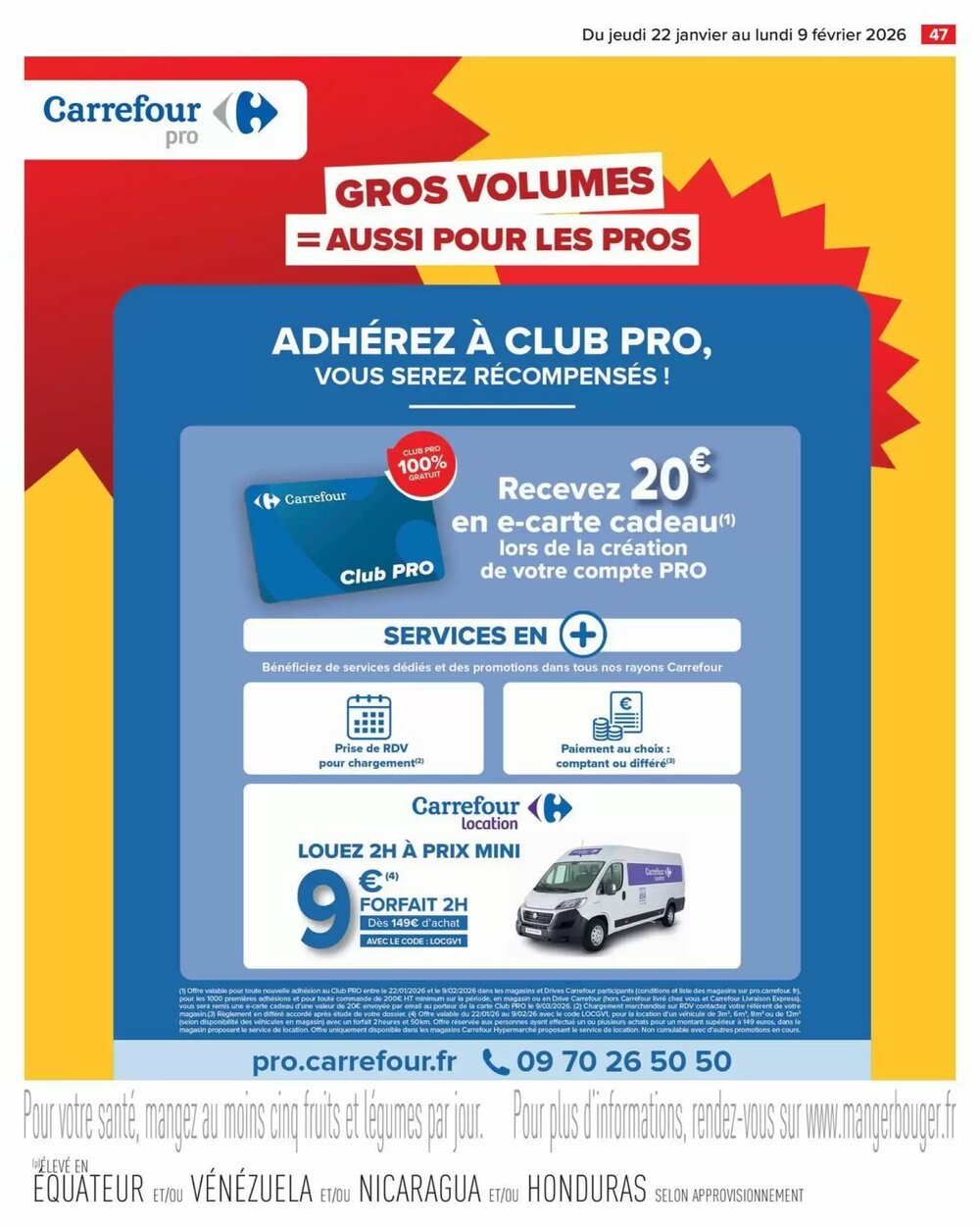 Prospectus promotionnel Carrefour valable à partir du 22/01/2026 - Page 49.