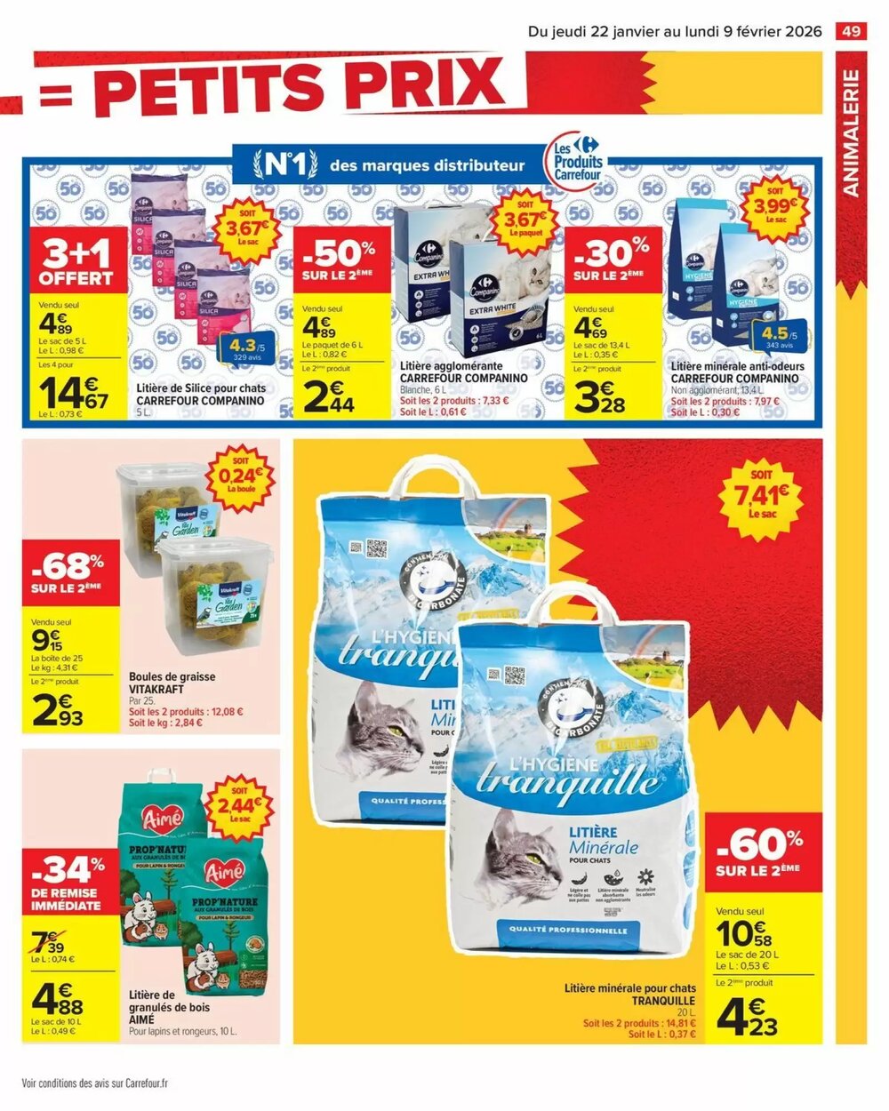 Prospectus promotionnel Carrefour valable à partir du 22/01/2026 - Page 51.