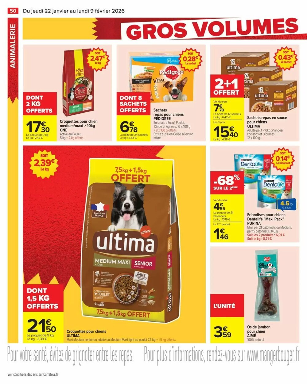 Prospectus promotionnel Carrefour valable à partir du 22/01/2026 - Page 52.