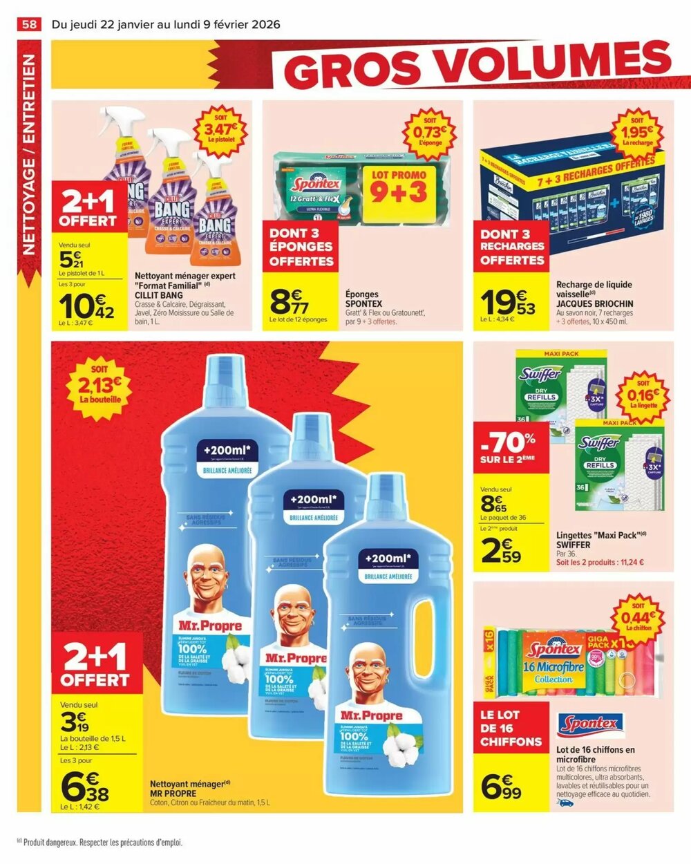 Prospectus promotionnel Carrefour valable à partir du 22/01/2026 - Page 60.