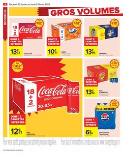 Prospectus promotionnel Carrefour valable à partir du 22/01/2026 - Page 6.
