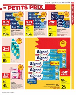 Prospectus promotionnel Carrefour valable à partir du 22/01/2026 - Page 71.