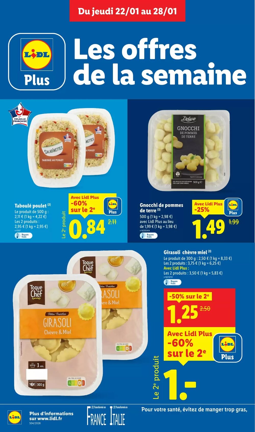 Prospectus promotionnel Lidl valable à partir du 22/01/2026 - Page 10.