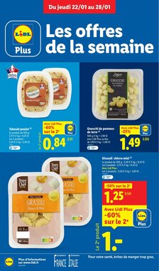 Prospectus promotionnel Lidl valable à partir du 22/01/2026 - Page 10.