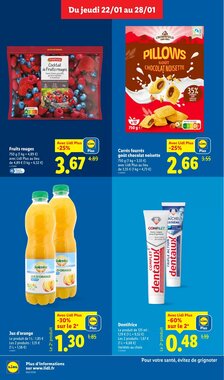 Prospectus promotionnel Lidl valable à partir du 22/01/2026 - Page 12.