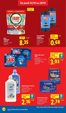 Prospectus promotionnel Lidl valable à partir du 22/01/2026 - Page 16.