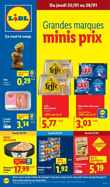 Prospectus promotionnel Lidl valable à partir du 22/01/2026