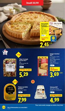 Prospectus promotionnel Lidl valable à partir du 22/01/2026 - Page 24.