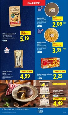 Prospectus promotionnel Lidl valable à partir du 22/01/2026 - Page 25.