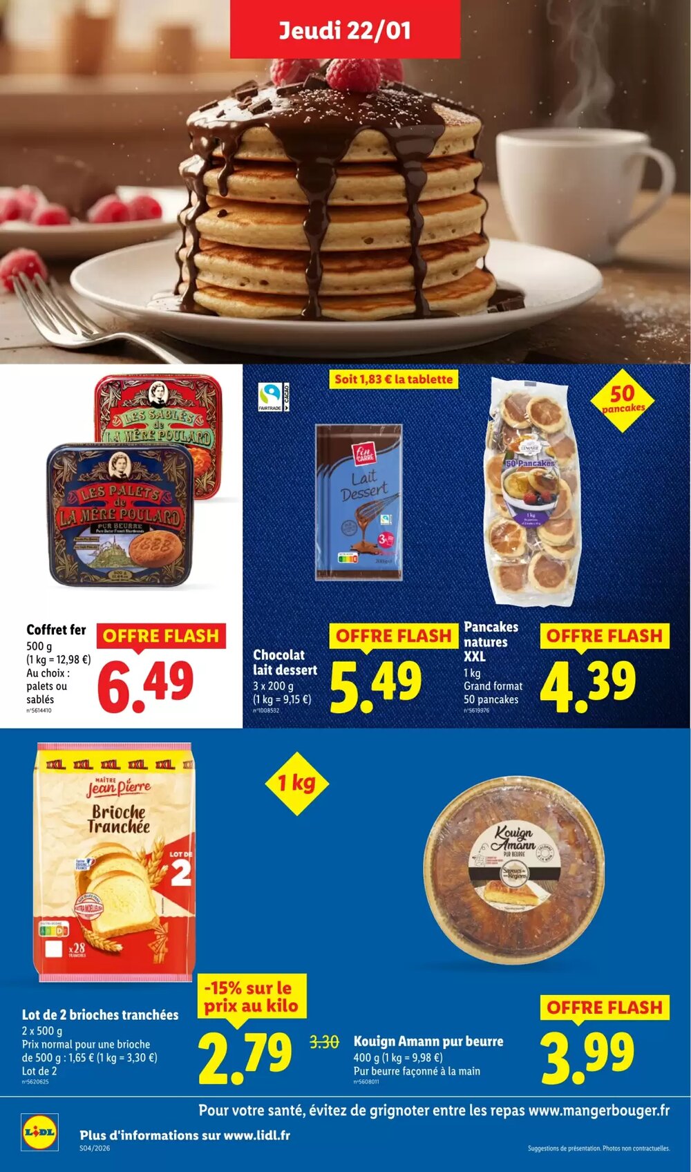 Prospectus promotionnel Lidl valable à partir du 22/01/2026 - Page 26.