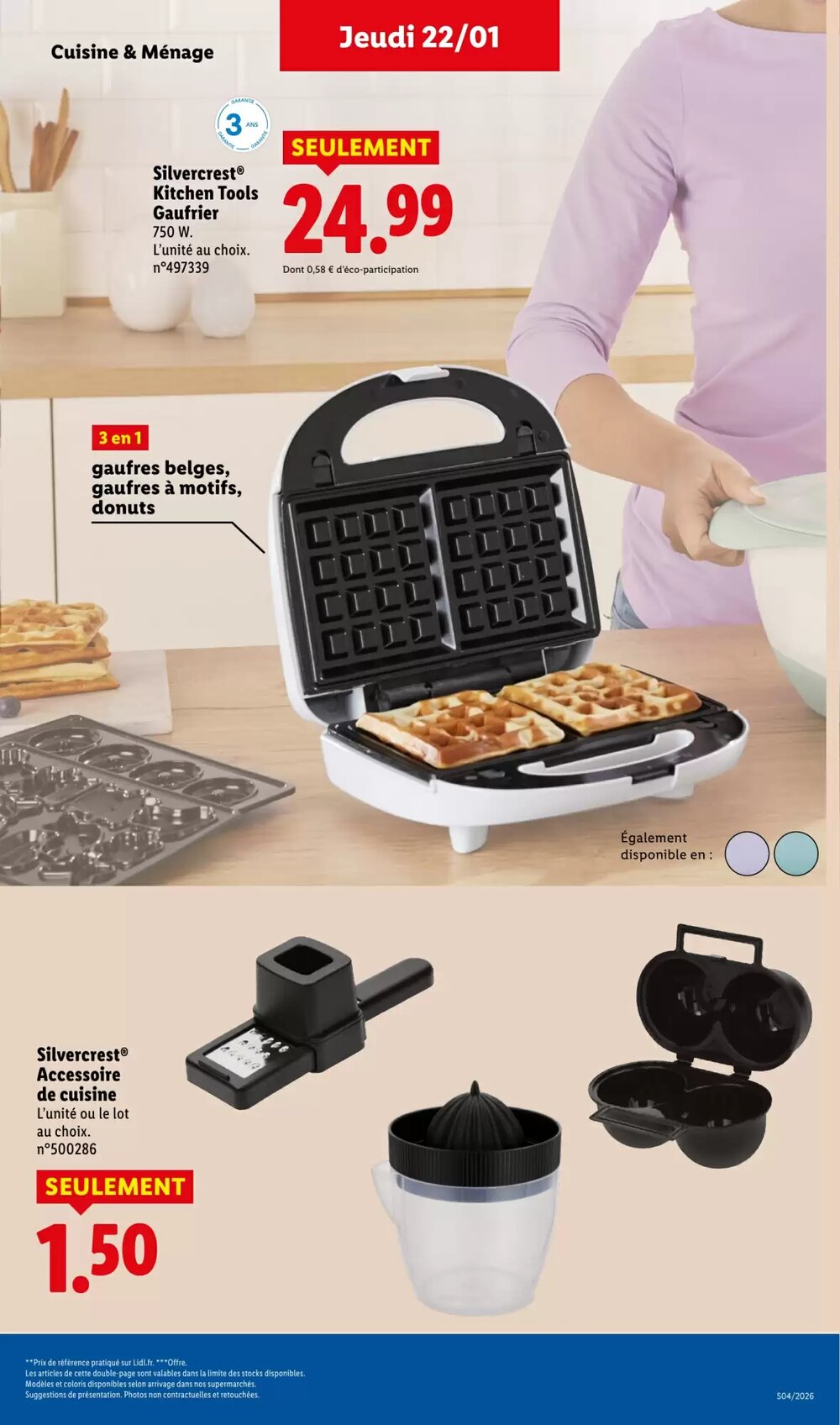 Prospectus promotionnel Lidl valable à partir du 22/01/2026 - Page 37.