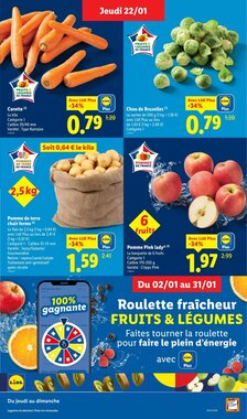 Prospectus promotionnel Lidl valable à partir du 22/01/2026 - Page 3.