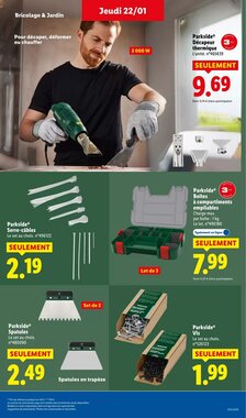 Prospectus promotionnel Lidl valable à partir du 22/01/2026 - Page 45.