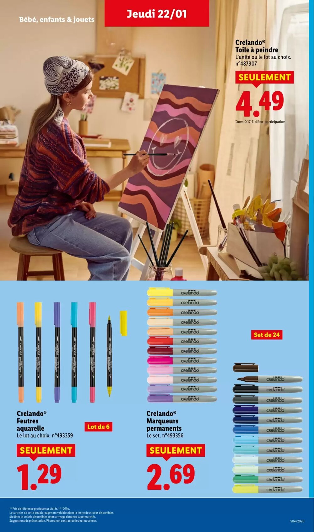 Prospectus promotionnel Lidl valable à partir du 22/01/2026 - Page 49.