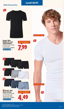 Prospectus promotionnel Lidl valable à partir du 22/01/2026 - Page 57.