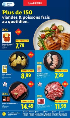 Prospectus promotionnel Lidl valable à partir du 22/01/2026 - Page 6.