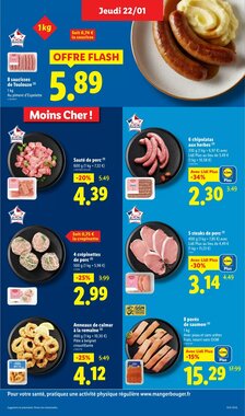 Prospectus promotionnel Lidl valable à partir du 22/01/2026 - Page 7.