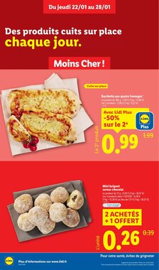 Prospectus promotionnel Lidl valable à partir du 22/01/2026 - Page 8.