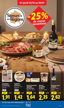 Prospectus promotionnel Lidl valable à partir du 22/01/2026 - Page 9.