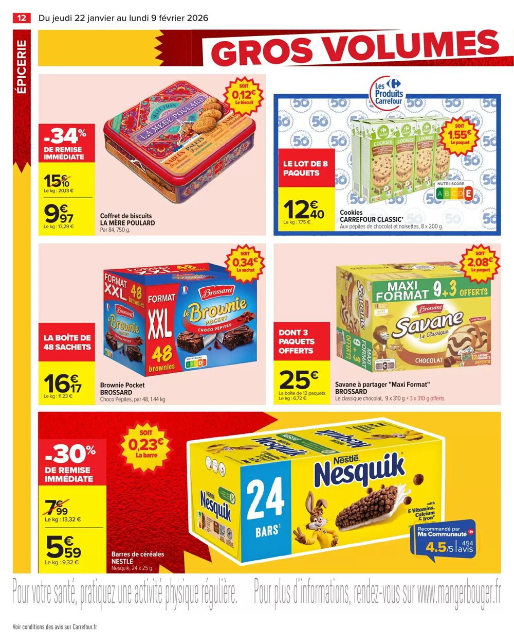 Prospectus promotionnel Carrefour valable à partir du 22/01/2026 - Page 14.