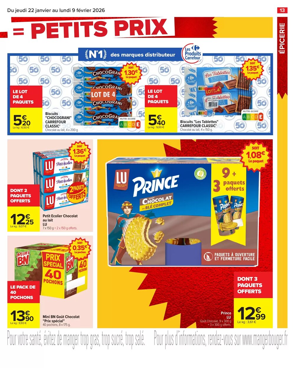Prospectus promotionnel Carrefour valable à partir du 22/01/2026 - Page 15.
