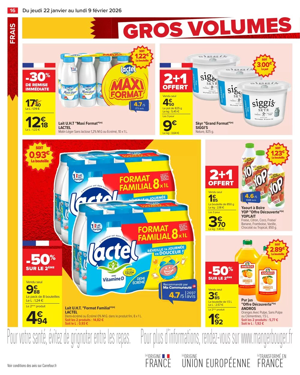 Prospectus promotionnel Carrefour valable à partir du 22/01/2026 - Page 18.