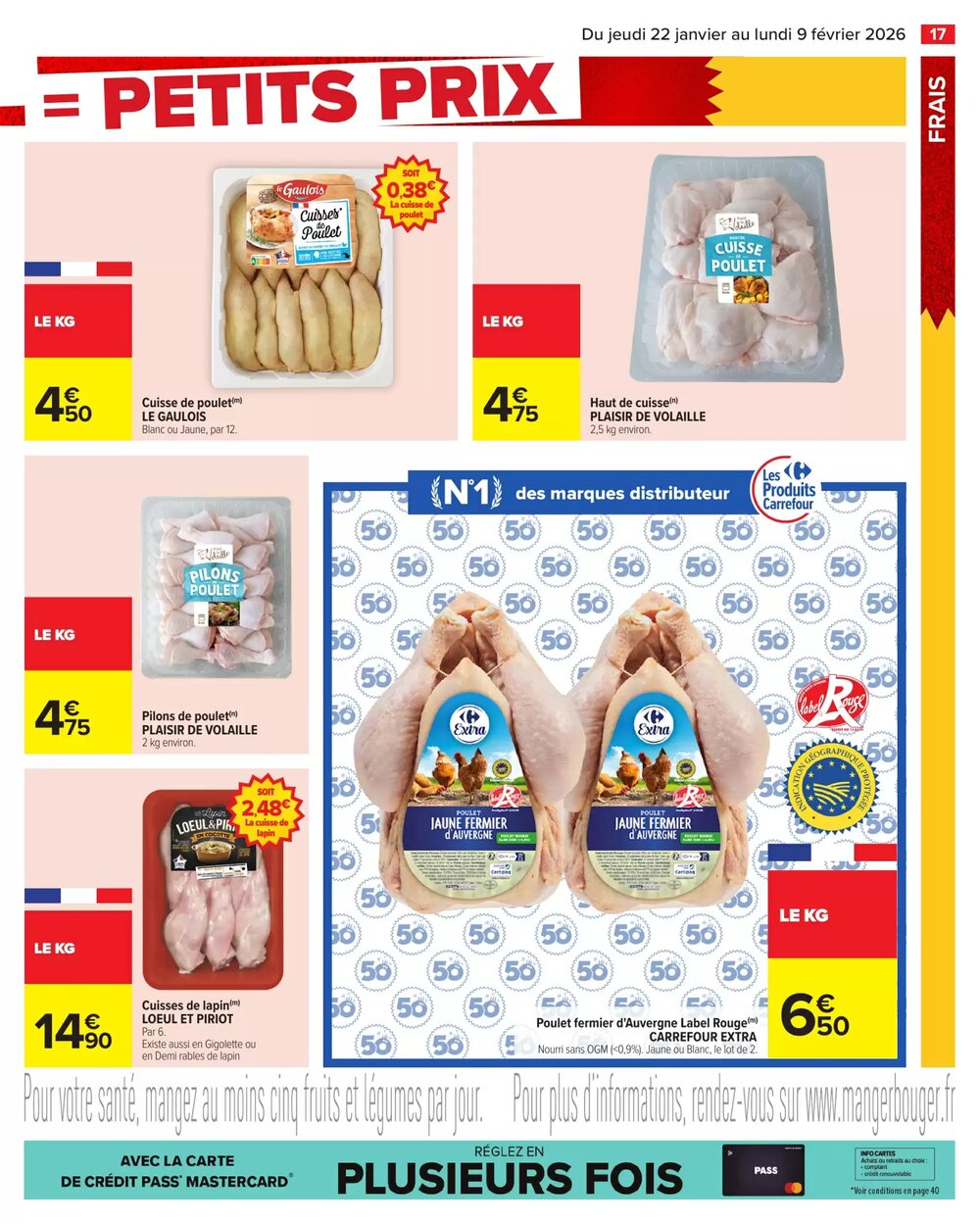 Prospectus promotionnel Carrefour valable à partir du 22/01/2026 - Page 19.
