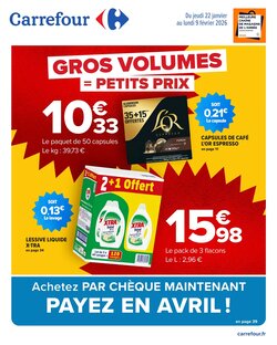 Prospectus promotionnel Carrefour valable à partir du 22/01/2026
