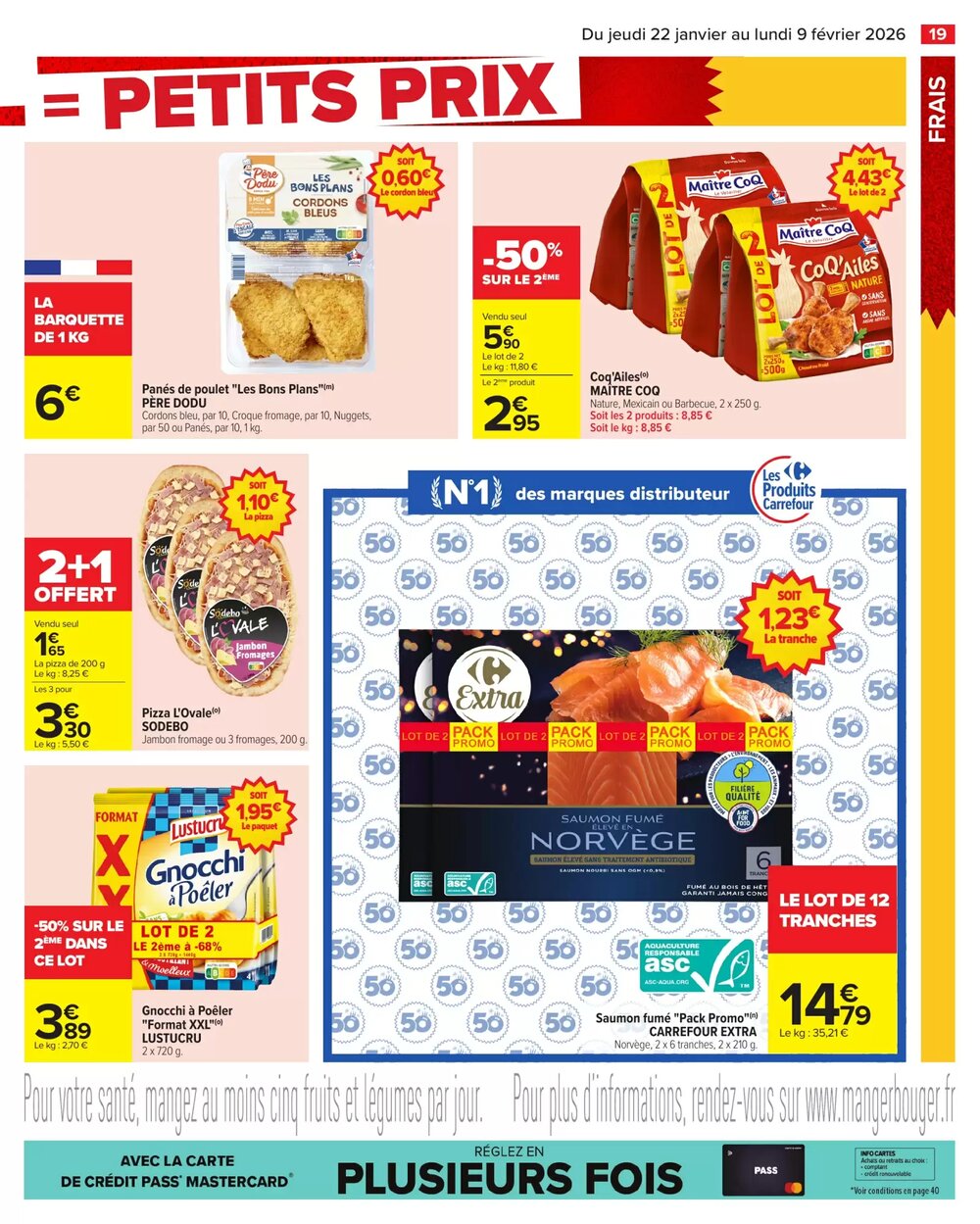 Prospectus promotionnel Carrefour valable à partir du 22/01/2026 - Page 21.