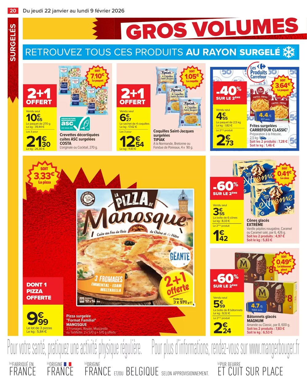 Prospectus promotionnel Carrefour valable à partir du 22/01/2026 - Page 22.