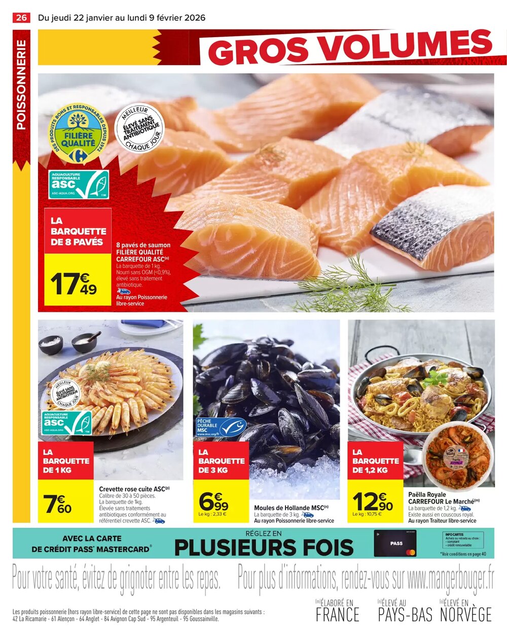 Prospectus promotionnel Carrefour valable à partir du 22/01/2026 - Page 28.