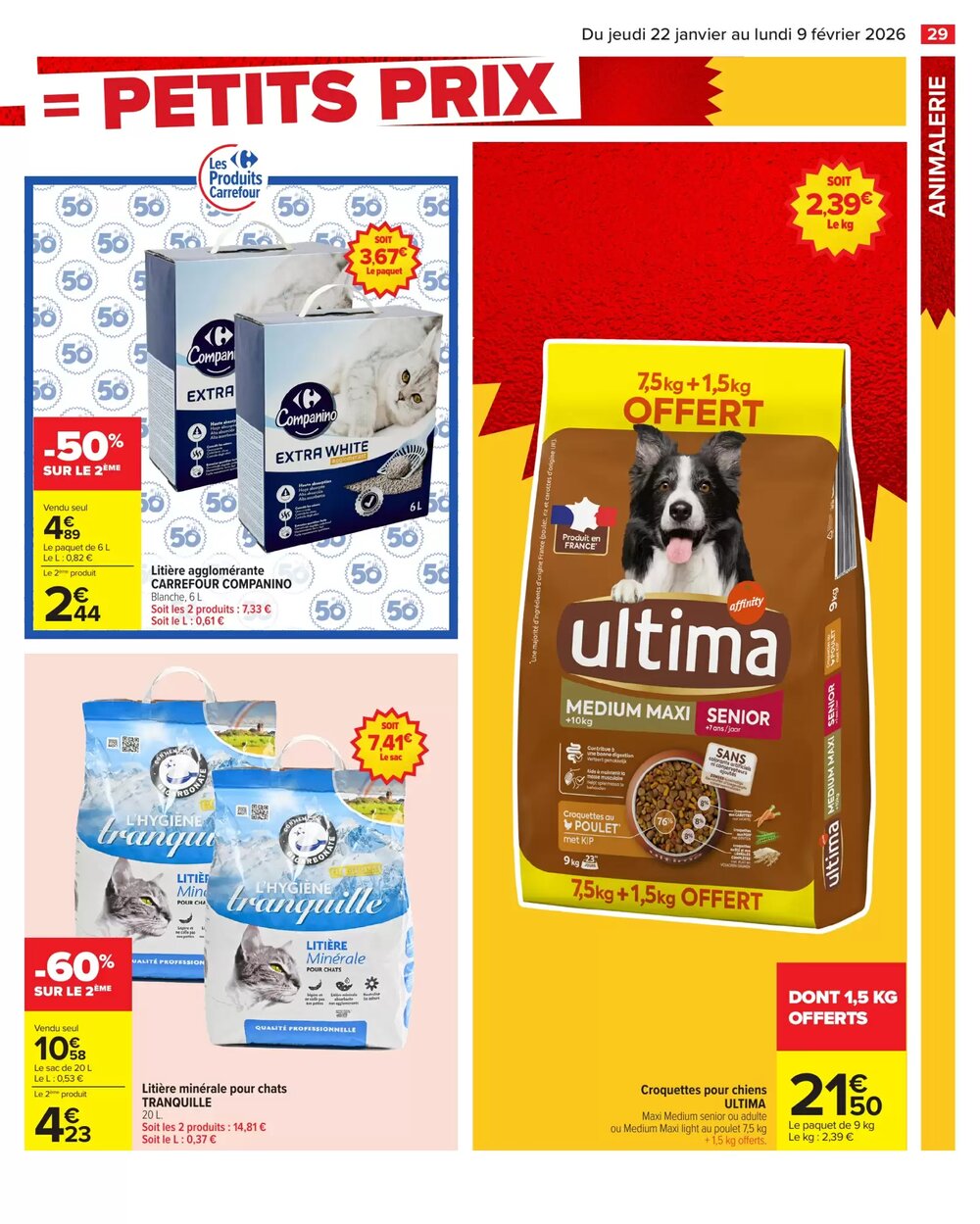 Prospectus promotionnel Carrefour valable à partir du 22/01/2026 - Page 31.