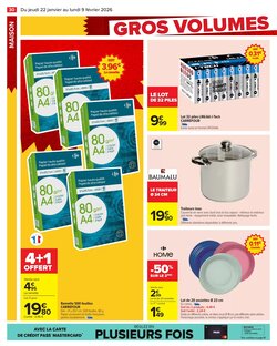 Prospectus promotionnel Carrefour valable à partir du 22/01/2026 - Page 32.