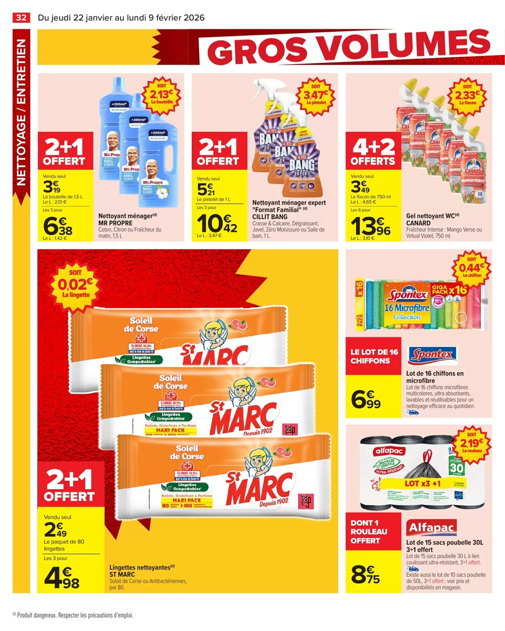Prospectus promotionnel Carrefour valable à partir du 22/01/2026 - Page 34.